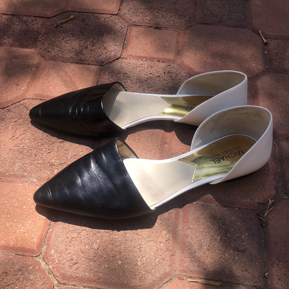 Michael Kors Leather Flats